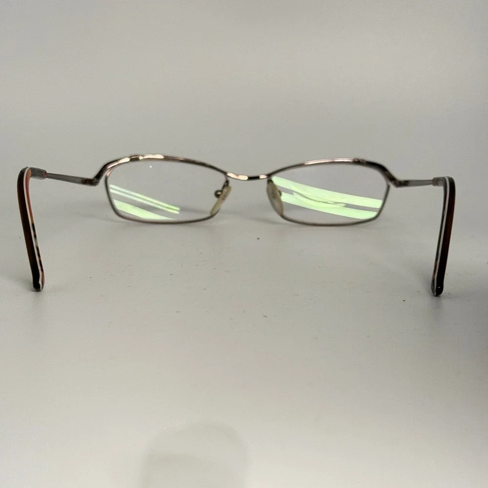 Christian‎ Dior CD3176 208 Eyeglasses Frames Brown Geometric Italy 52-17-135
